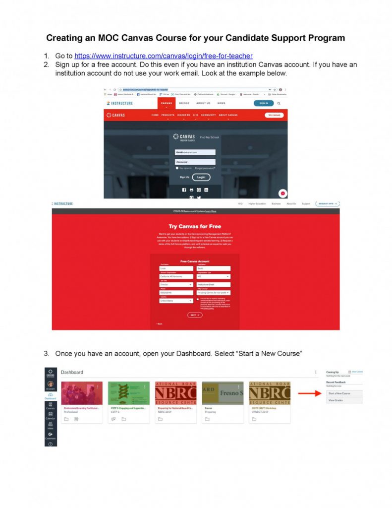 World Class Teaching Program MOC Canvas Course